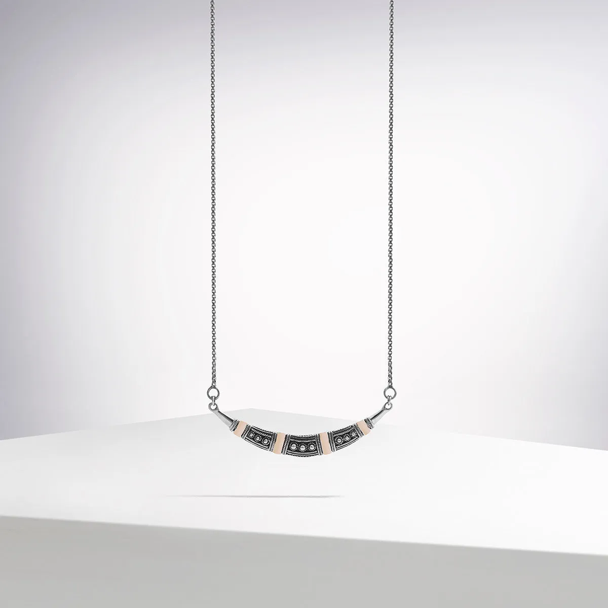 Hand Crafted Silver Necklace