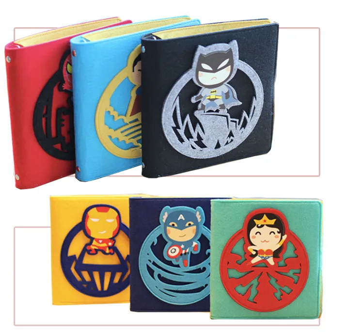 Hand Crafted Superhero Soft Cover Notebook Collection