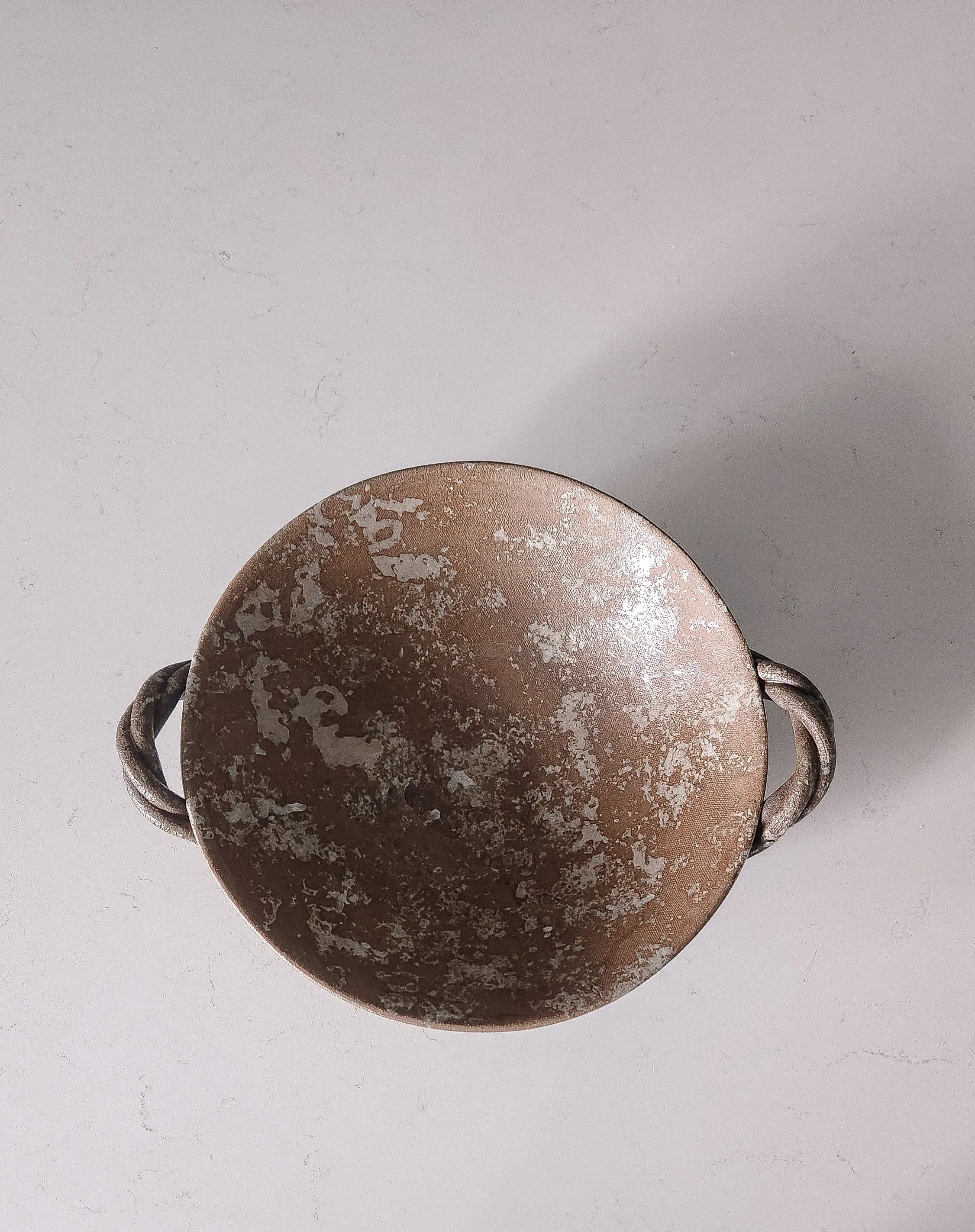 Hand Crafted Twisted Handled Bowl