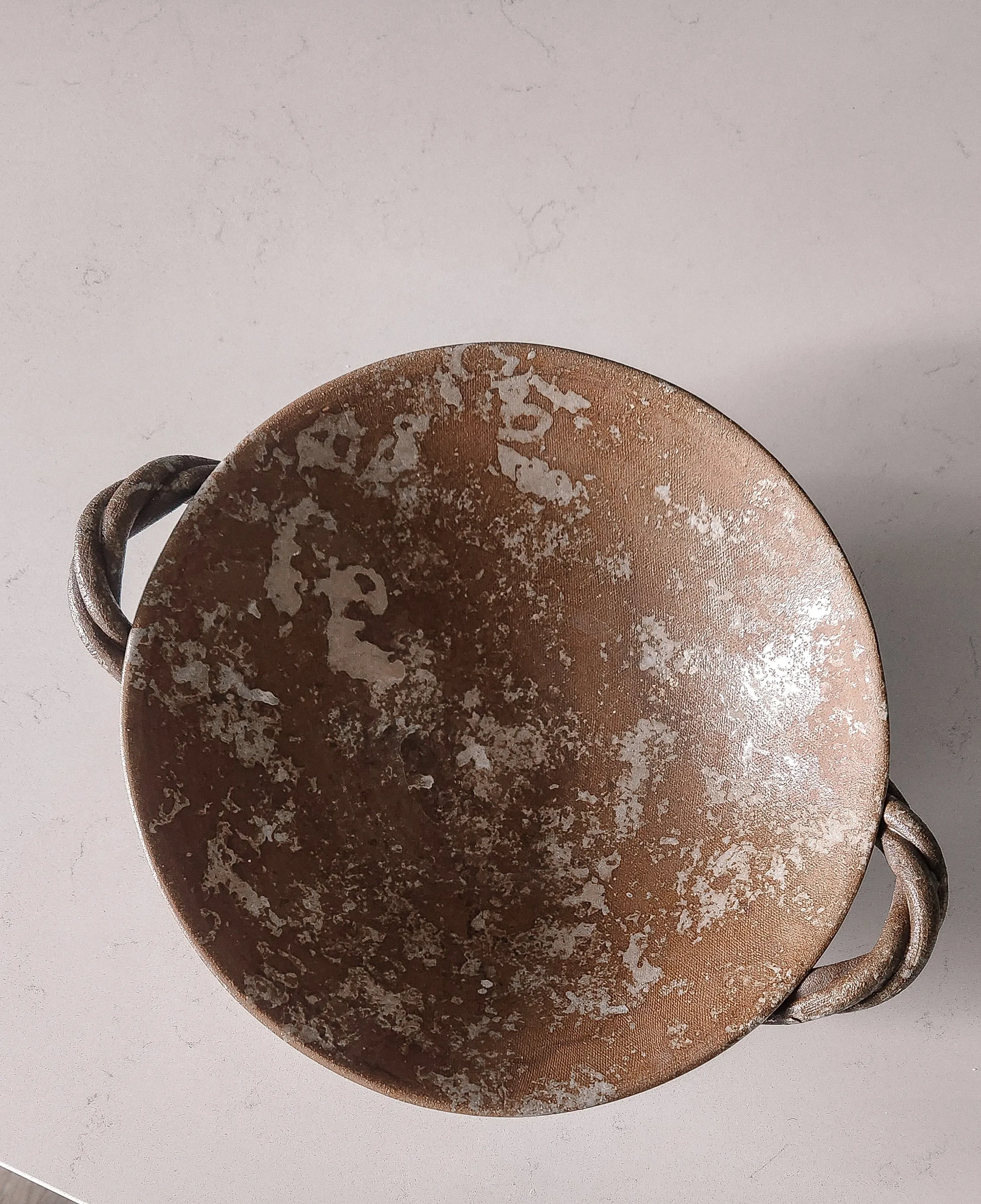 Hand Crafted Twisted Handled Bowl