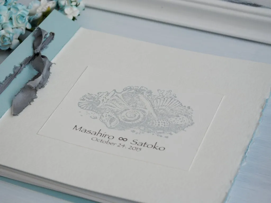 Hand Crafted Wedding or Event Guest Book