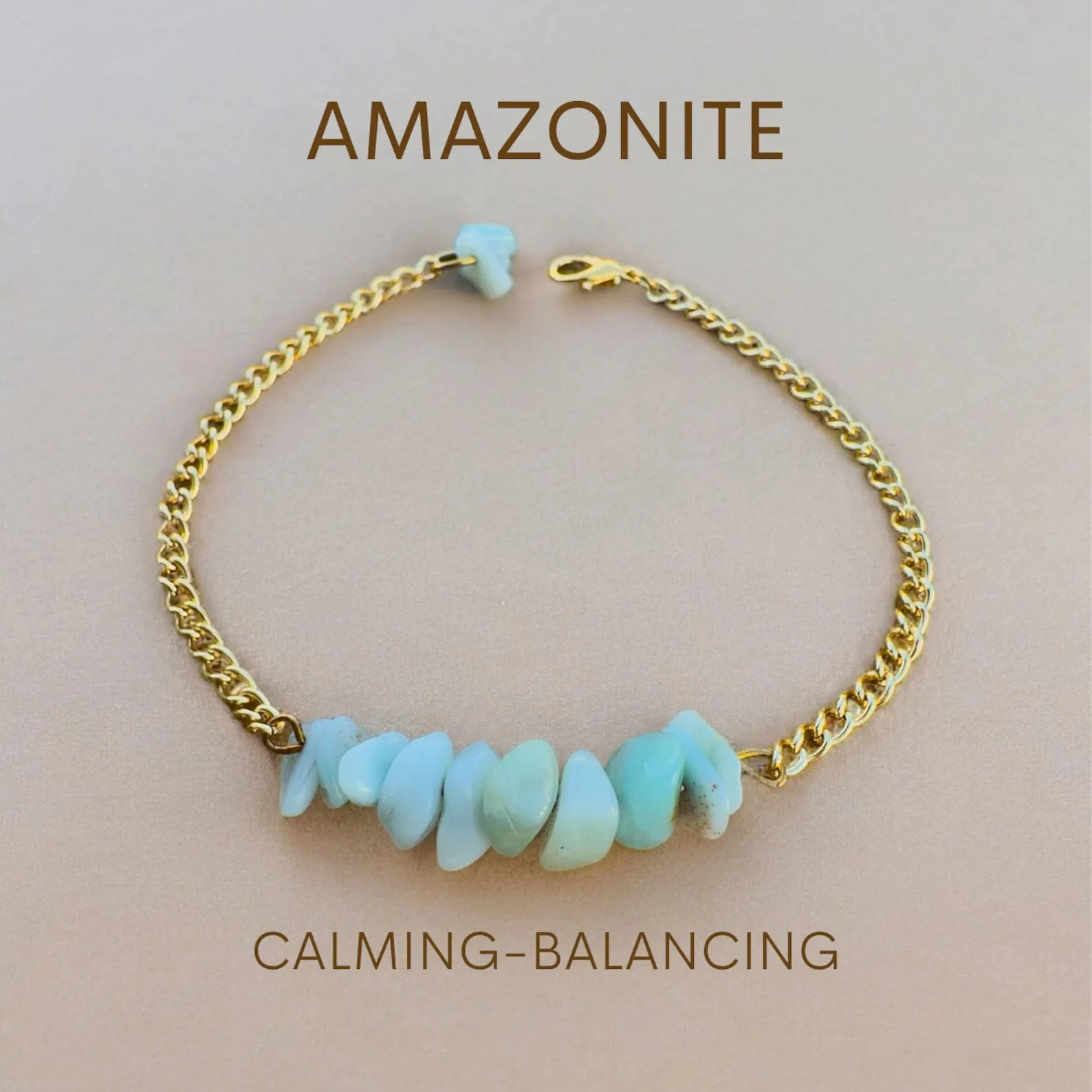 Handmade Amazonite Bracelet