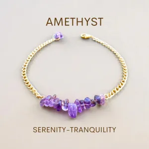 Handmade Amethyst Bracelet