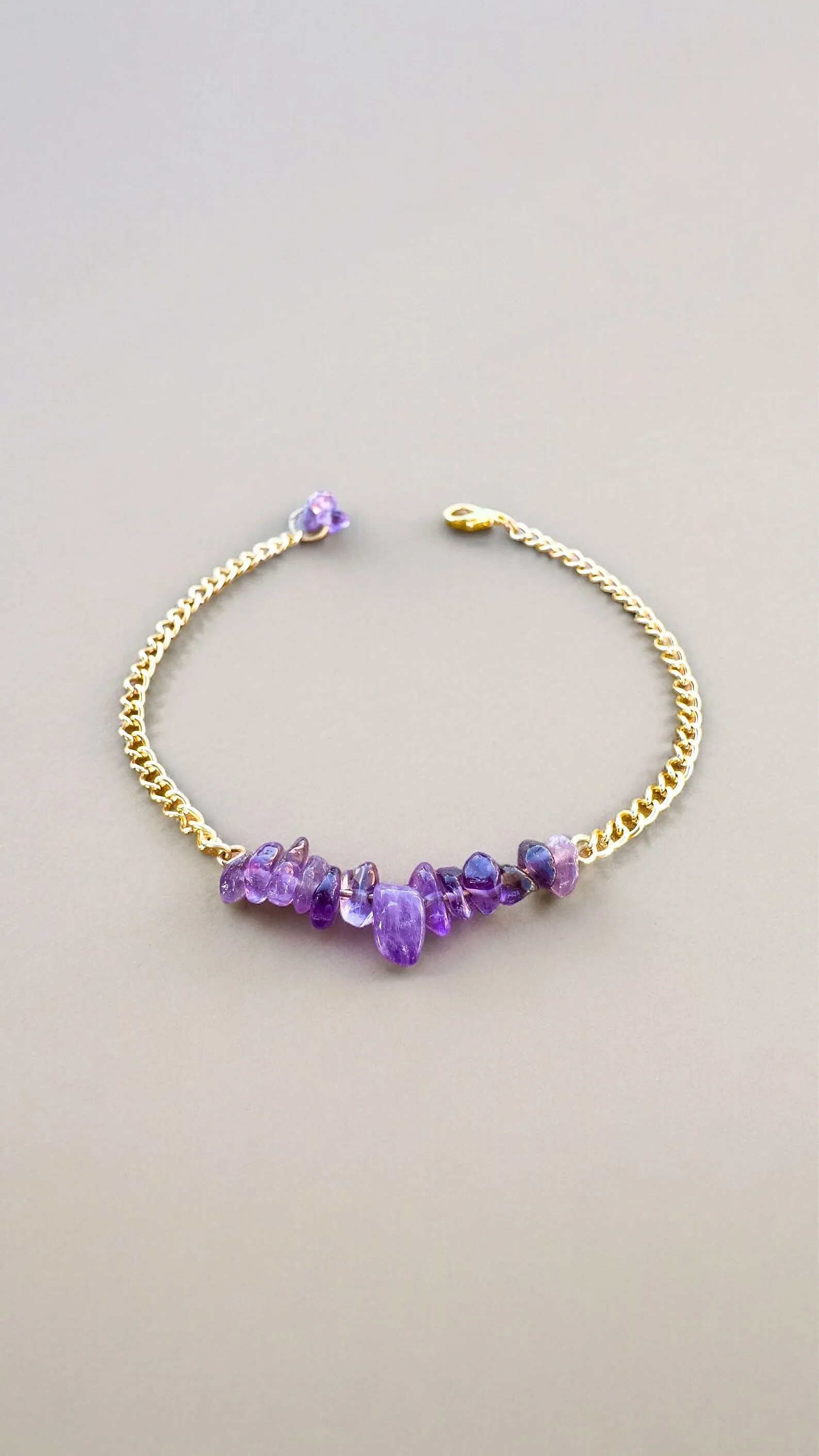 Handmade Amethyst Bracelet