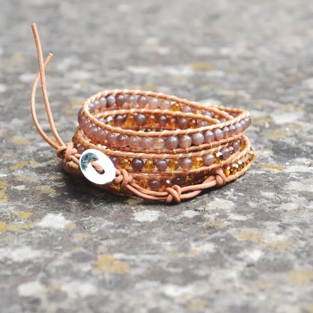 Handmade Aventurine Quartz Wrap