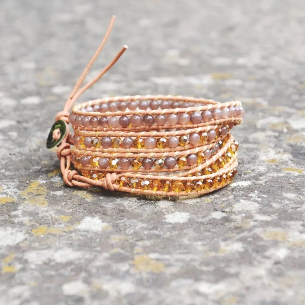 Handmade Aventurine Quartz Wrap