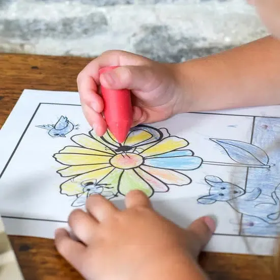 Handmade Beeswax Crayons