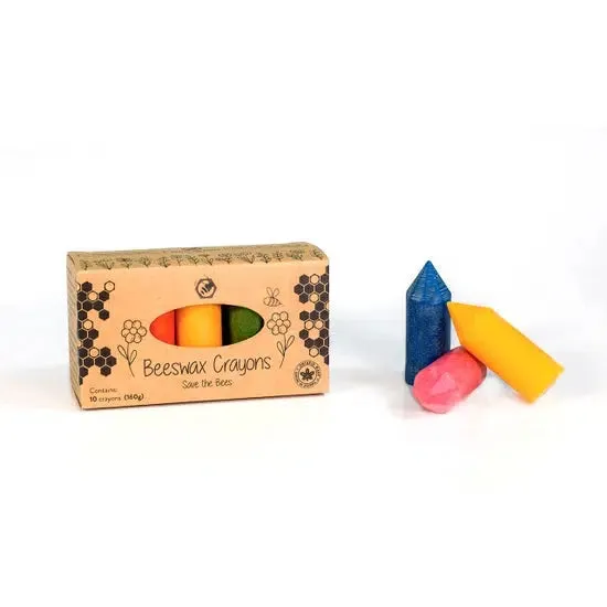 Handmade Beeswax Crayons