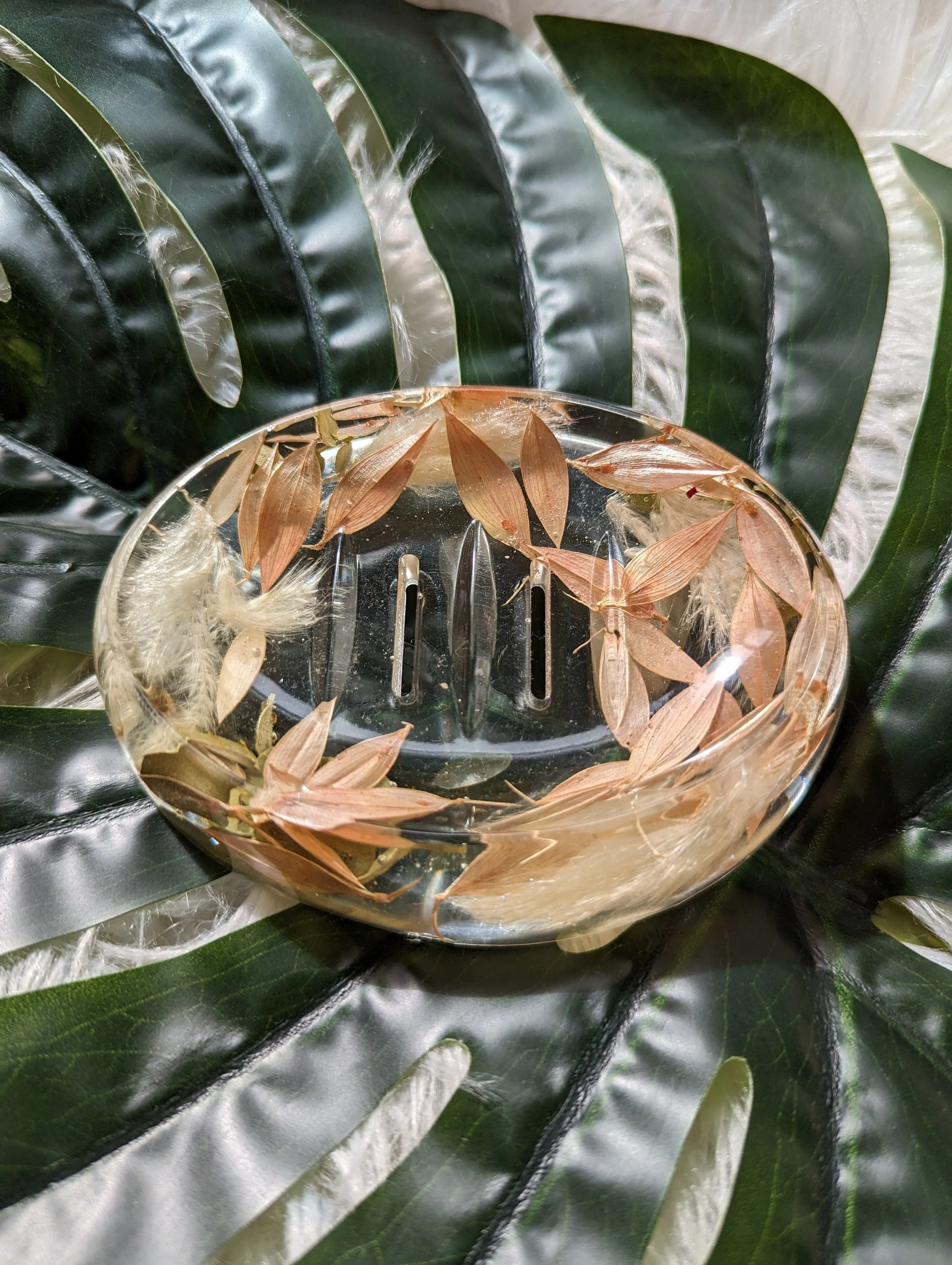 Handmade Botanical Soap Holder