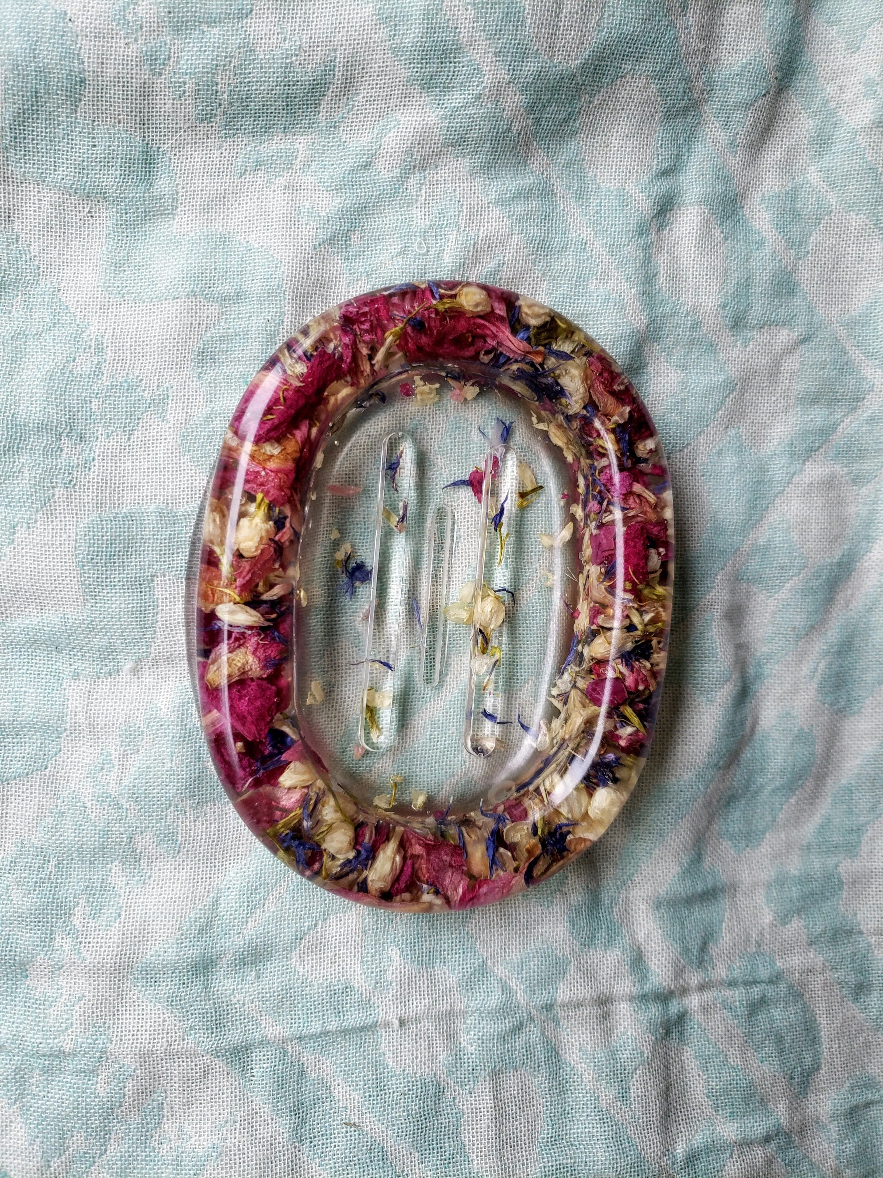 Handmade Botanical Soap Holder