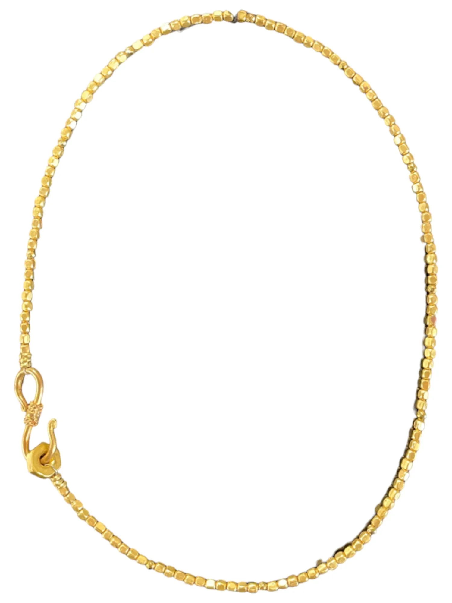 Handmade Brass Bead Choker