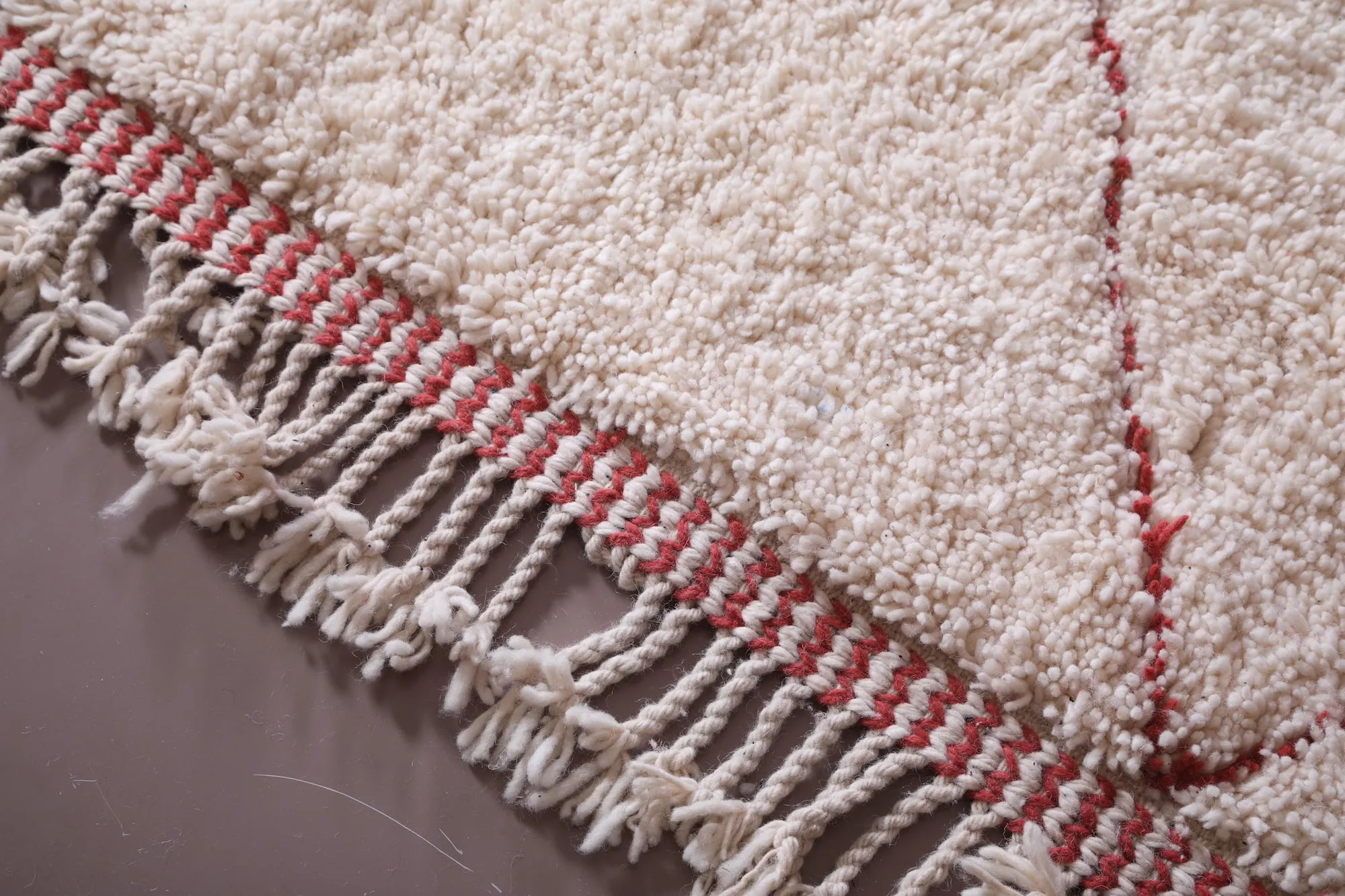Handmade custom Moroccan rug - wool handmade carpet - Beni rug