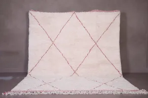 Handmade custom Moroccan rug - wool handmade carpet - Beni rug