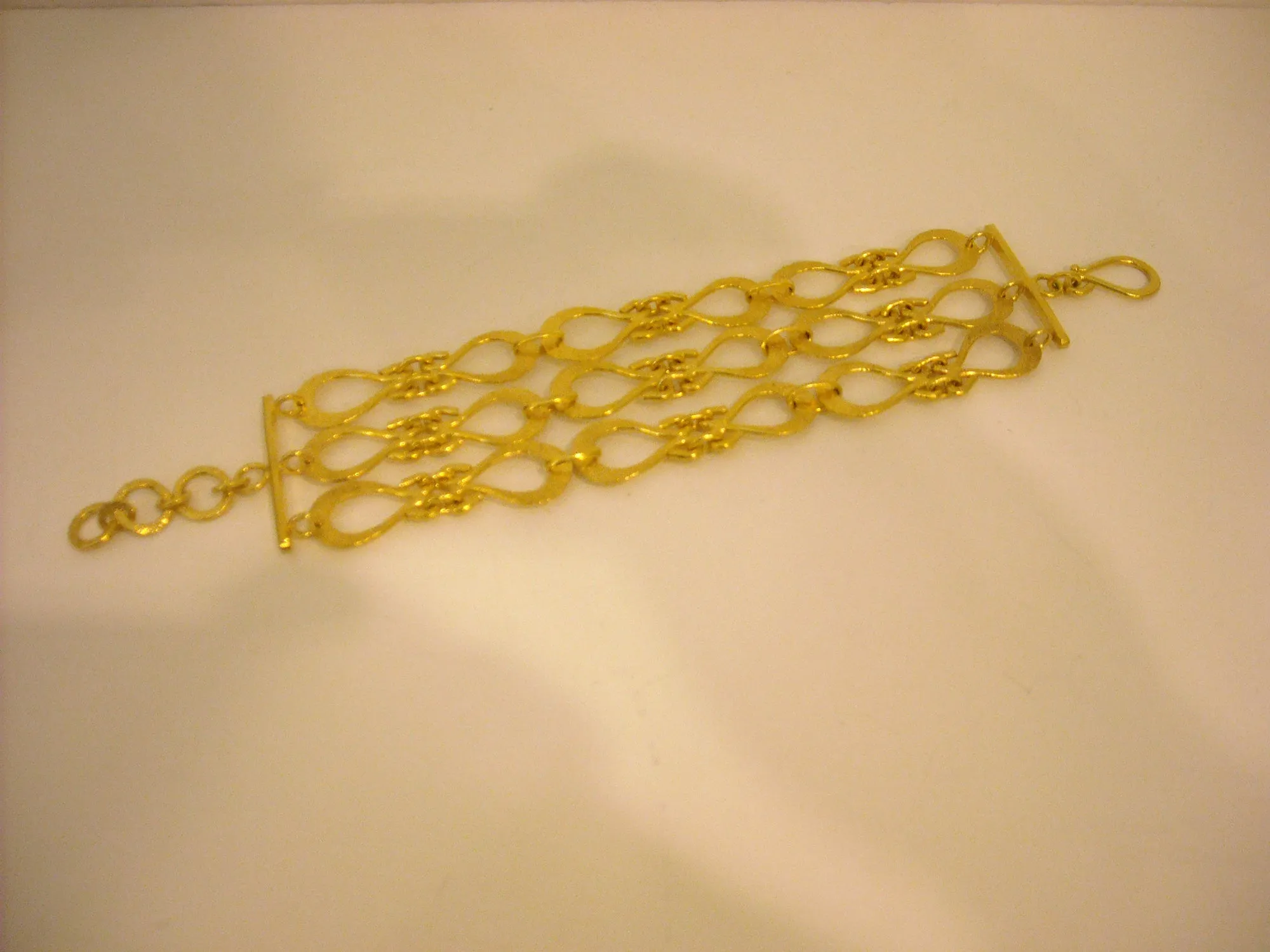 HANDMADE GOLD-PLATED BRACELET