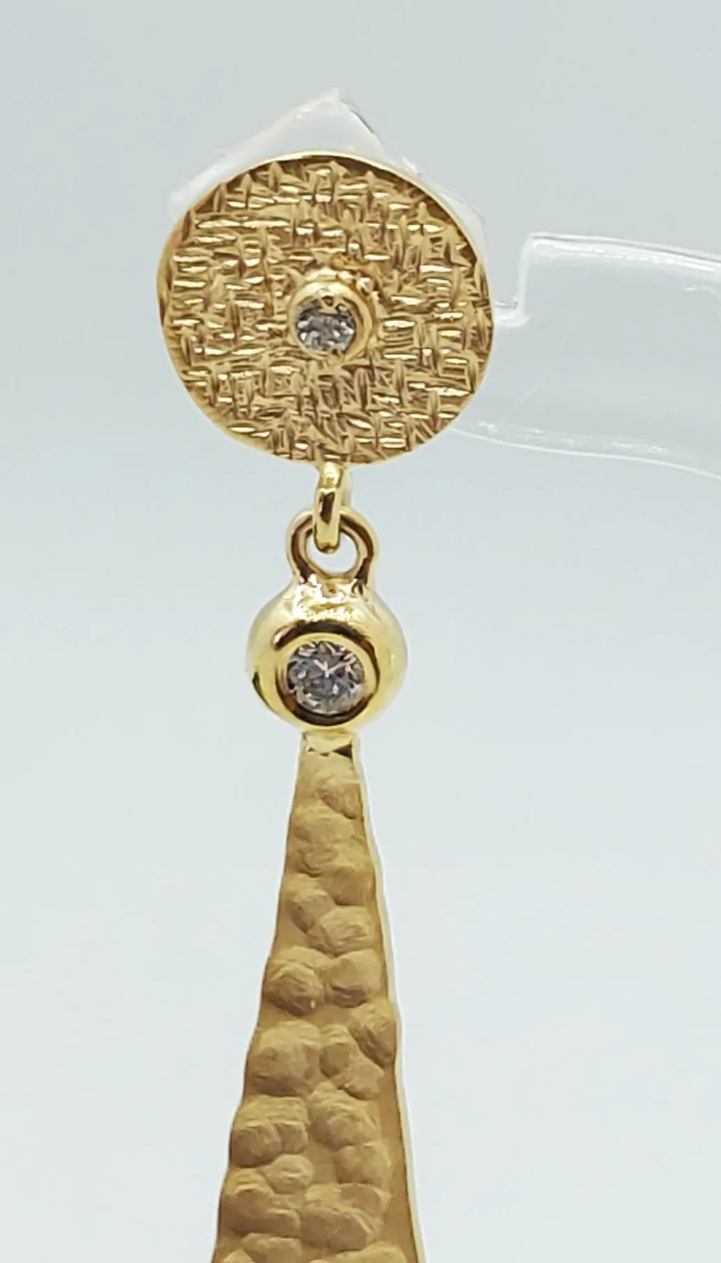 Handmade Hammered Earring