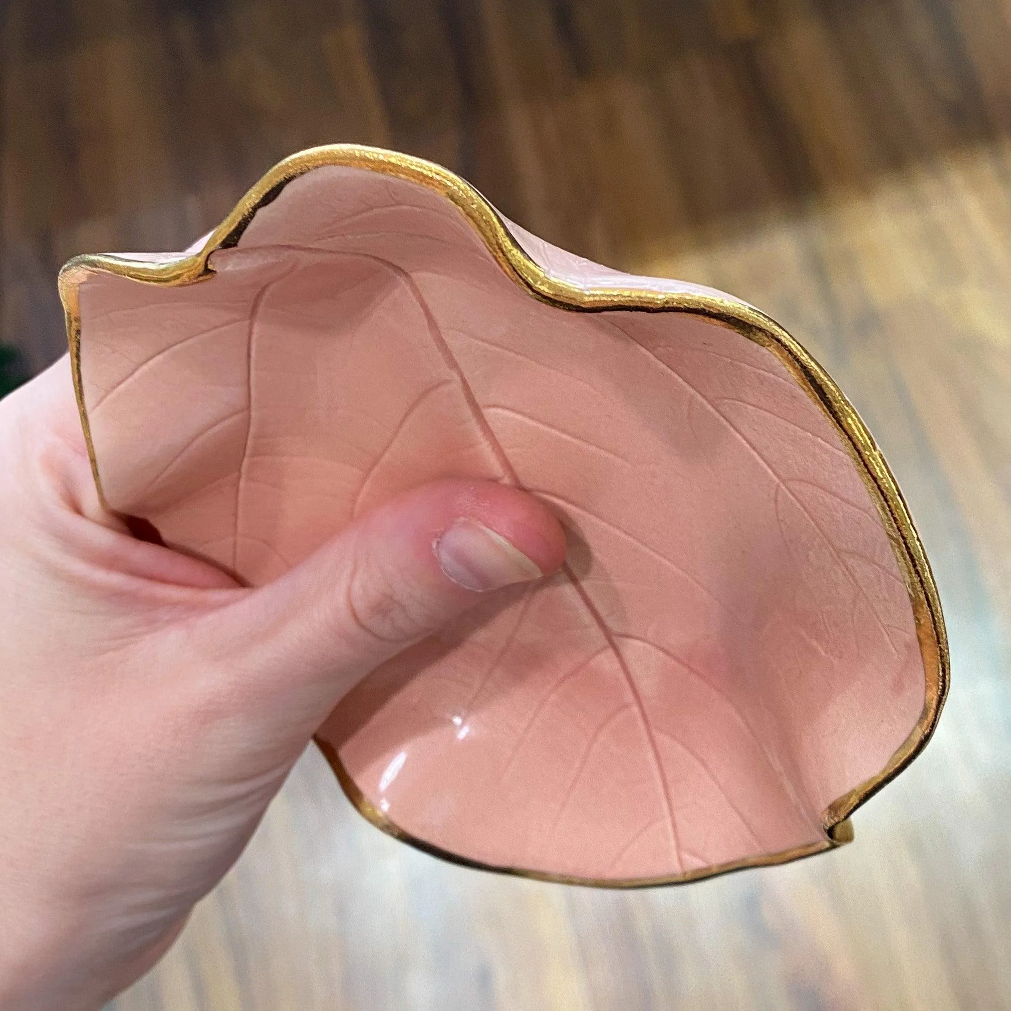 Handmade Leaf Tray Dish