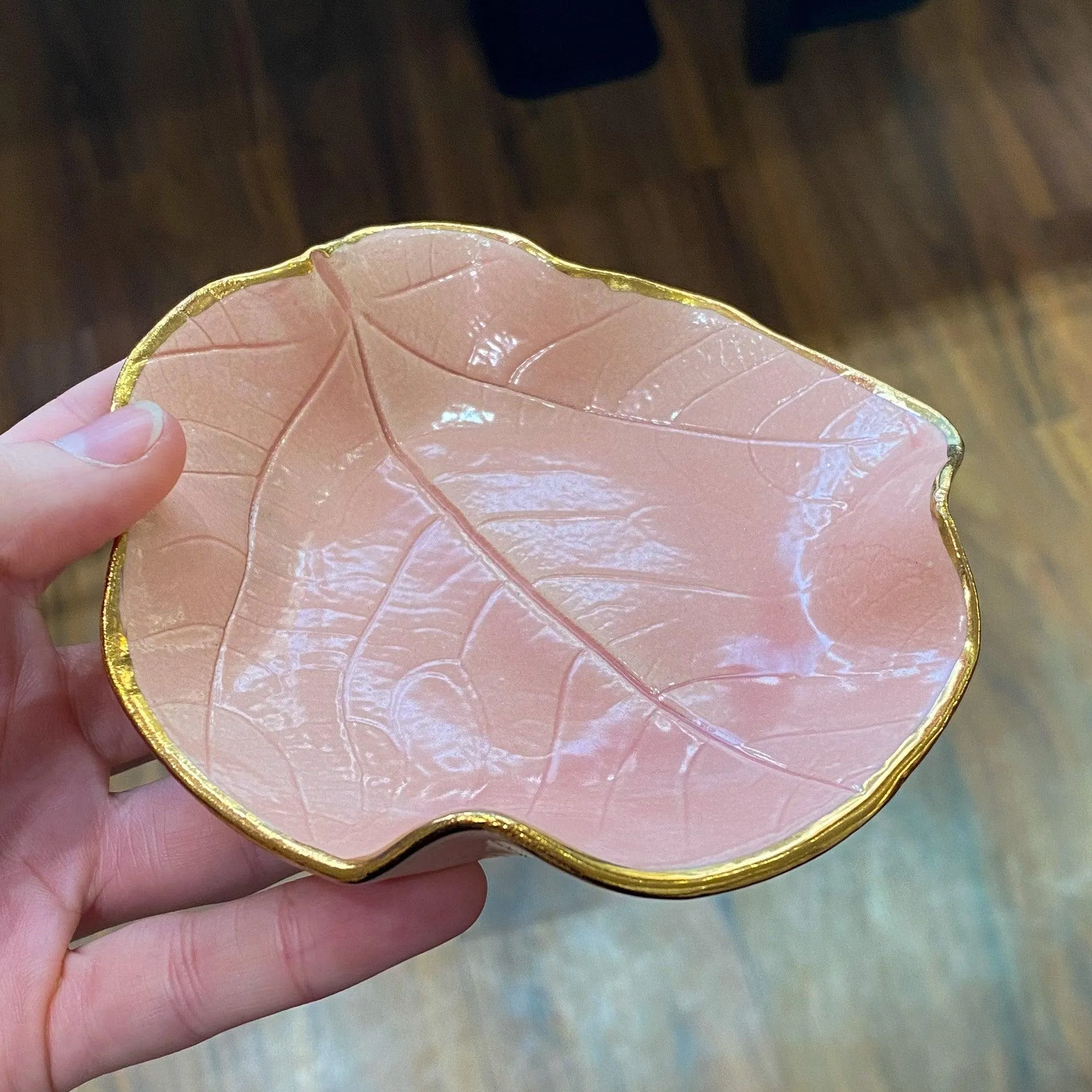 Handmade Leaf Tray Dish