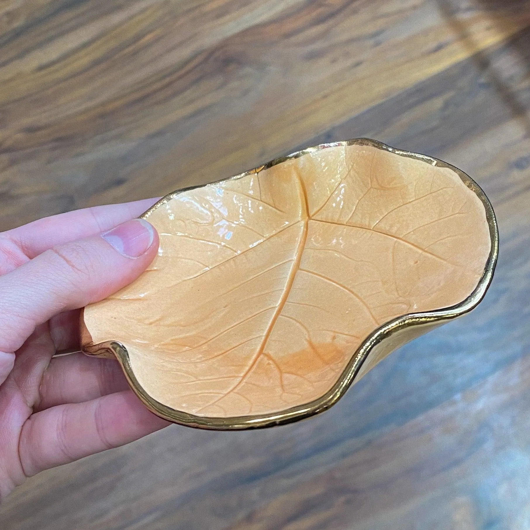 Handmade Leaf Tray Dish