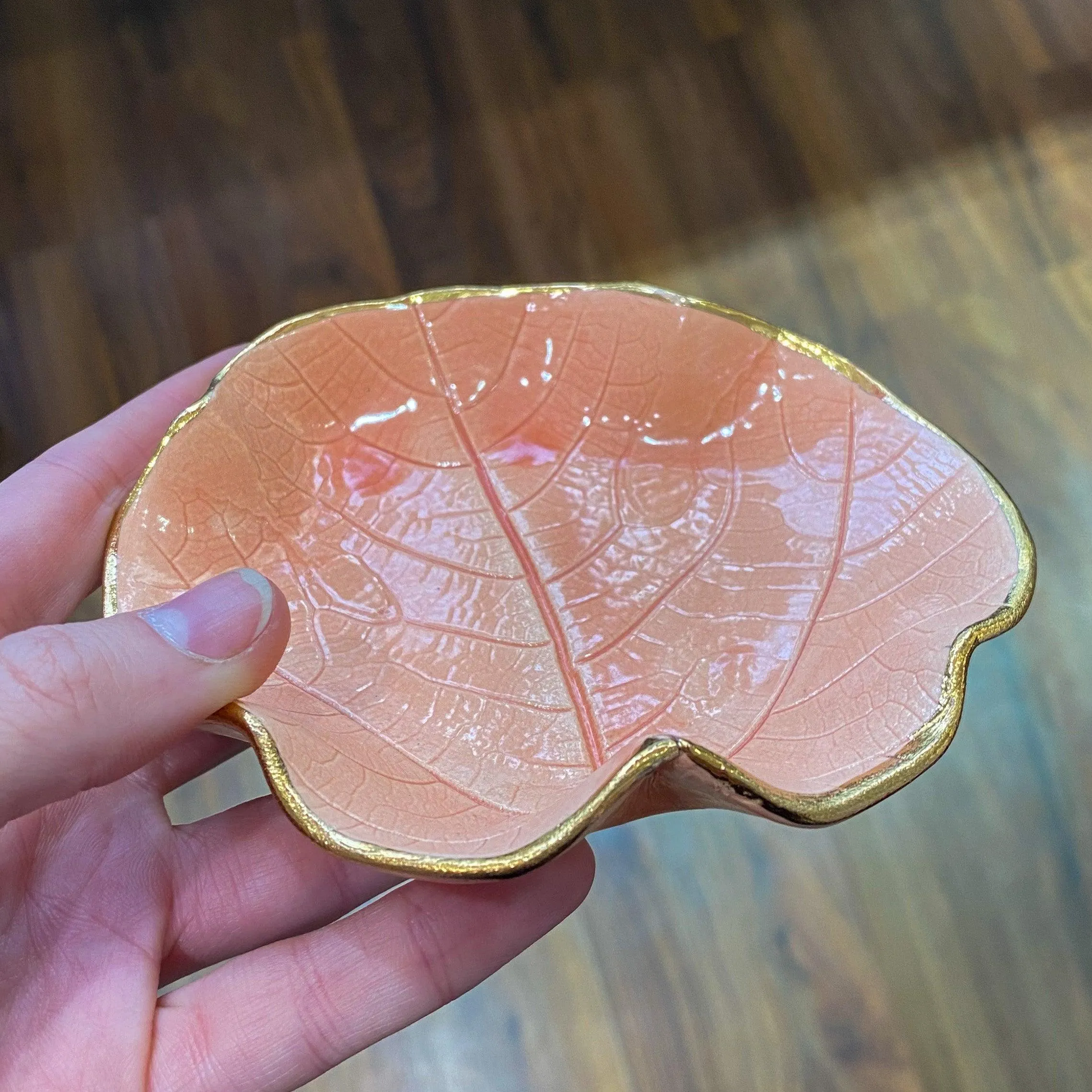 Handmade Leaf Tray Dish