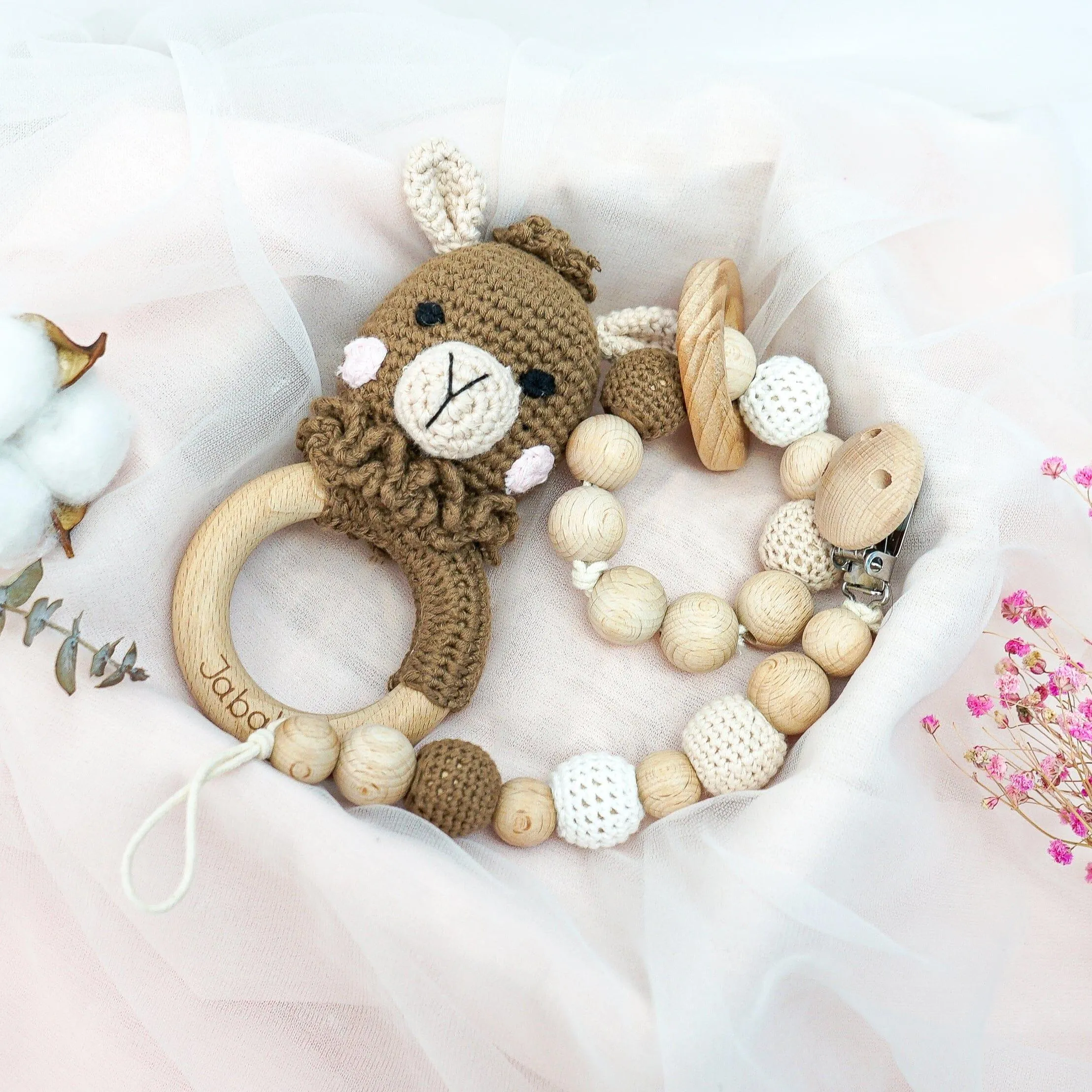 Handmade Llama Crochet Set