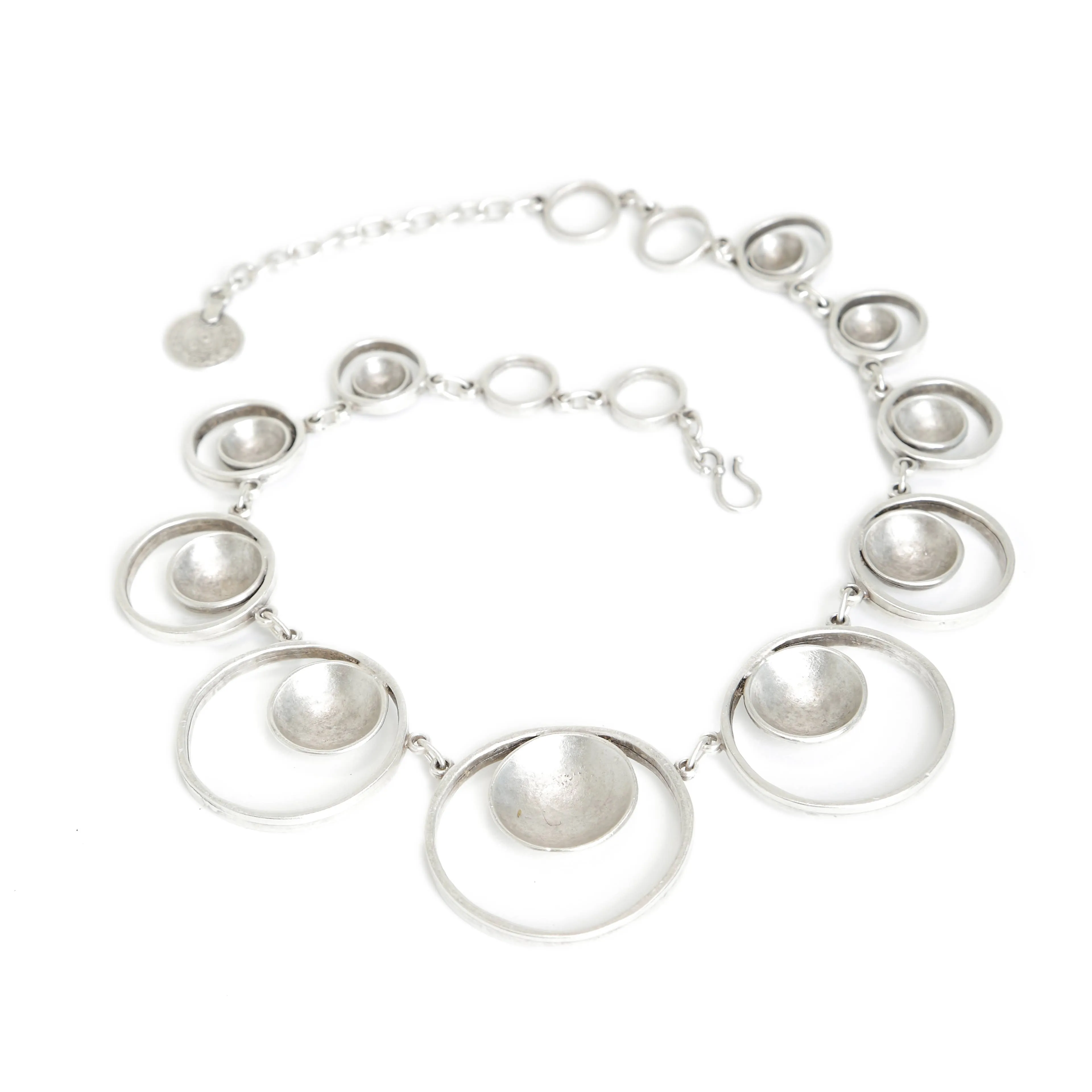 Handmade Olivia Pewter Necklace