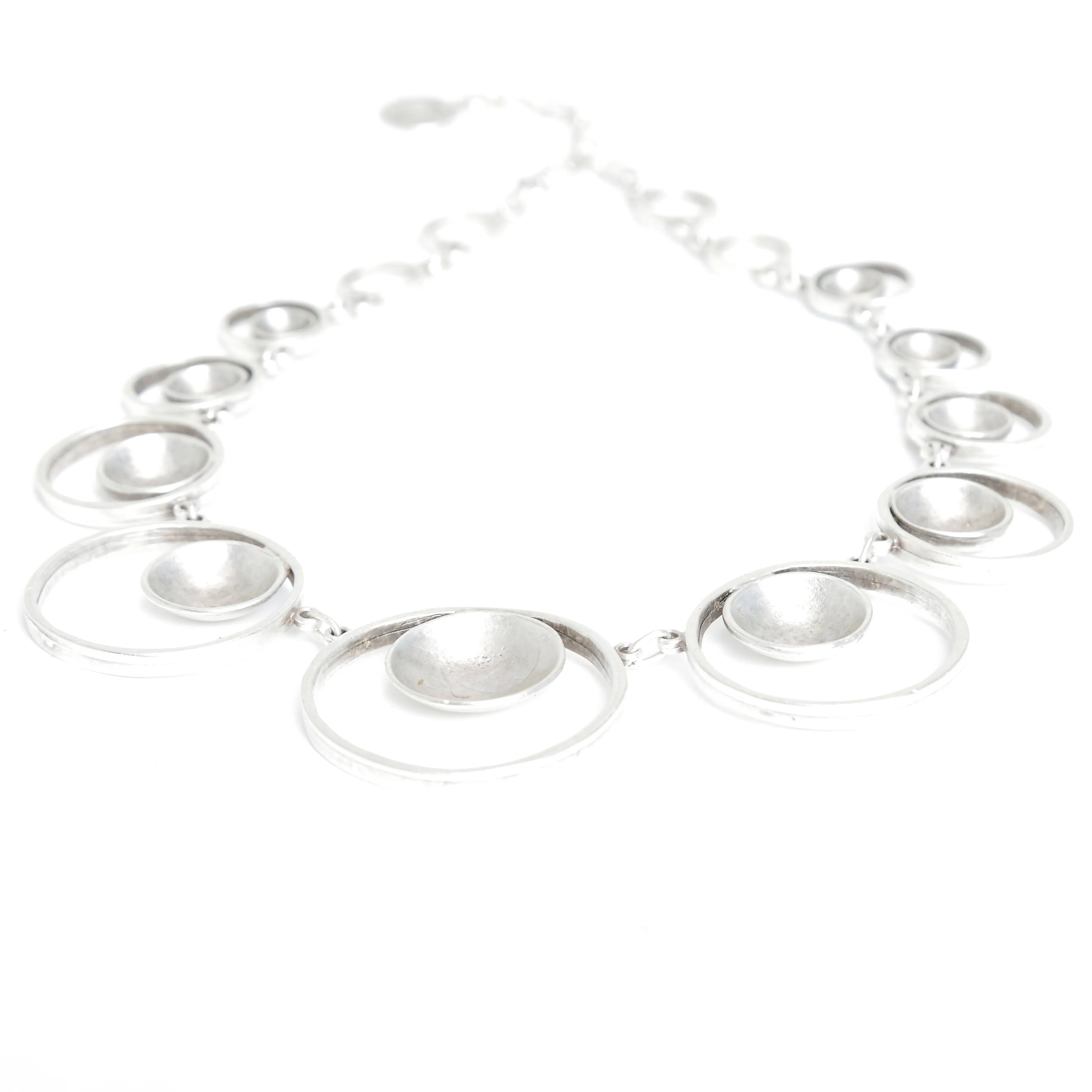 Handmade Olivia Pewter Necklace