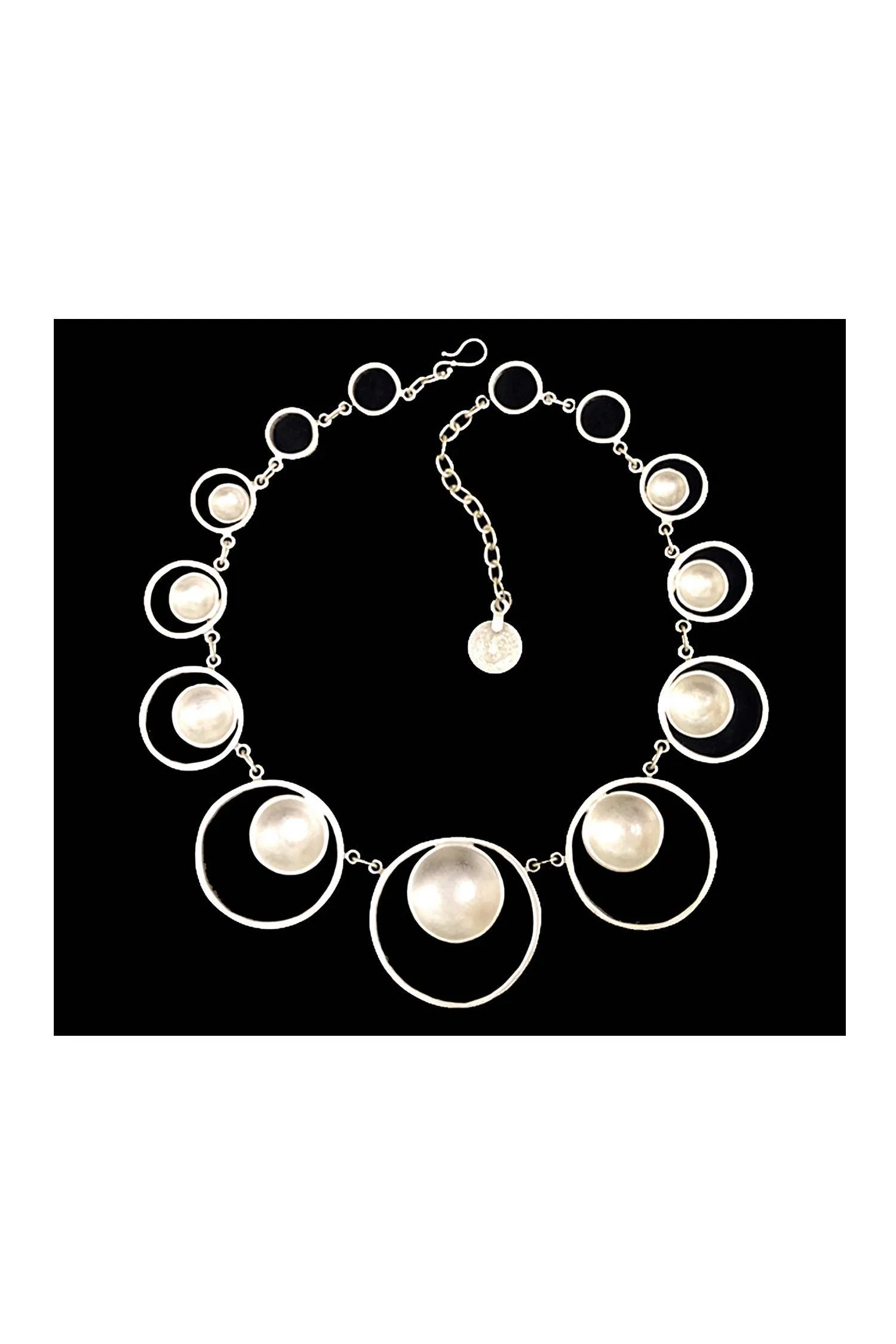 Handmade Olivia Pewter Necklace