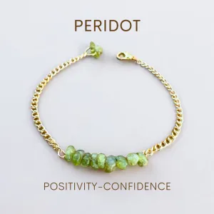 Handmade Peridot Bracelet