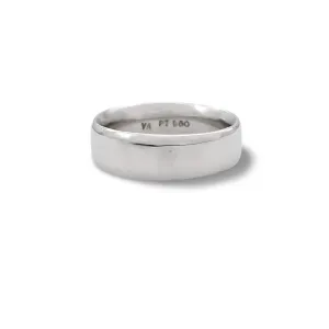 Handmade Platinum Band