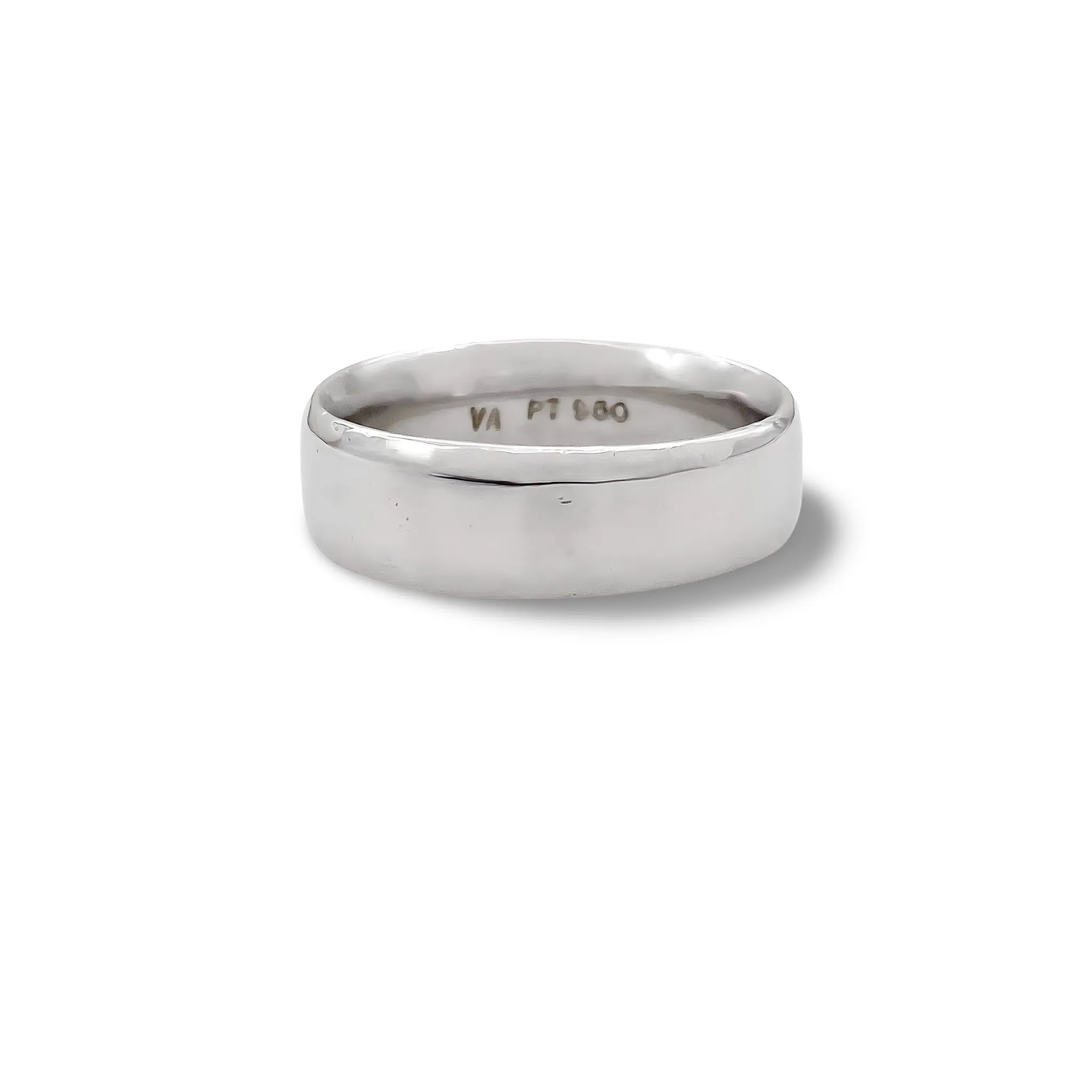 Handmade Platinum Band