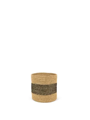 Handmade seagrass basket