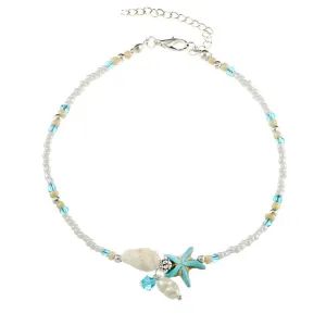 Handmade Starfish Anklet