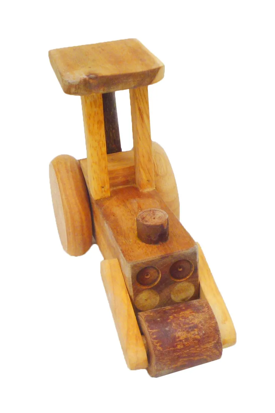 Handmade Timber Steam Roller