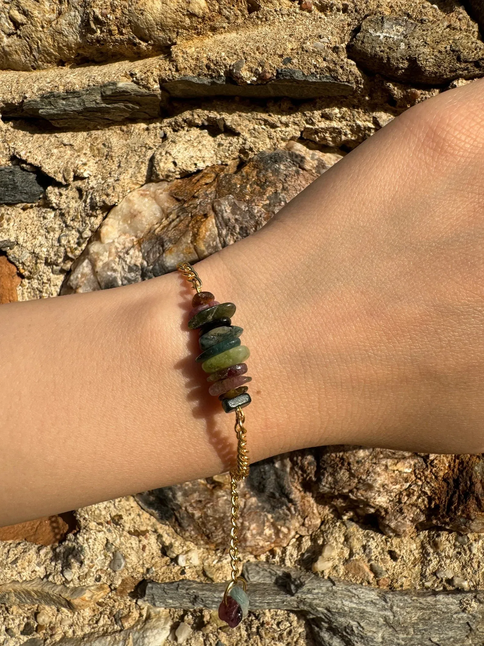 Handmade Tourmaline Bracelet