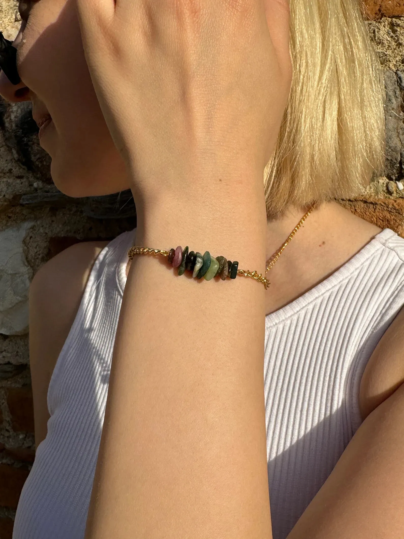 Handmade Tourmaline Bracelet