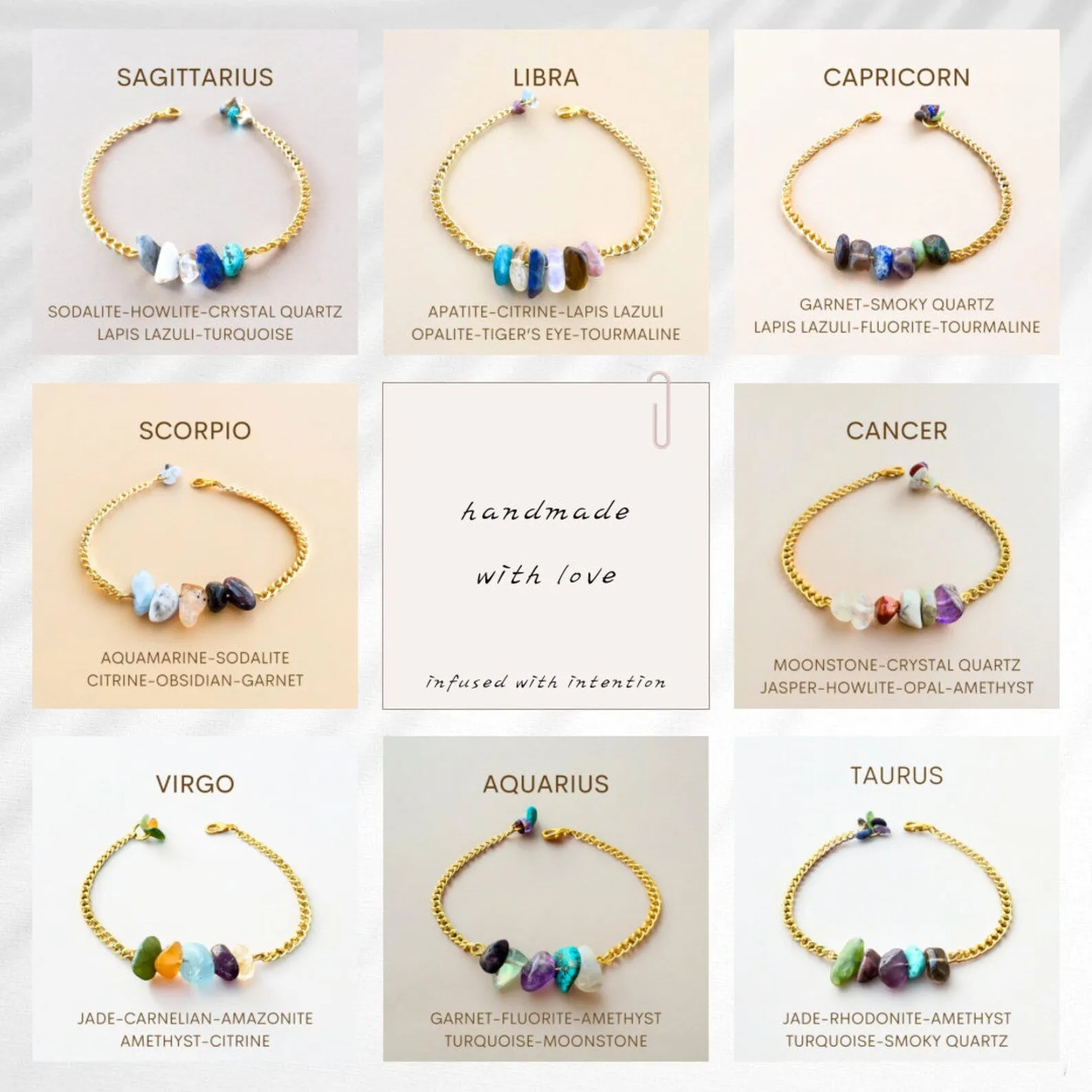 Handmade Tourmaline Bracelet