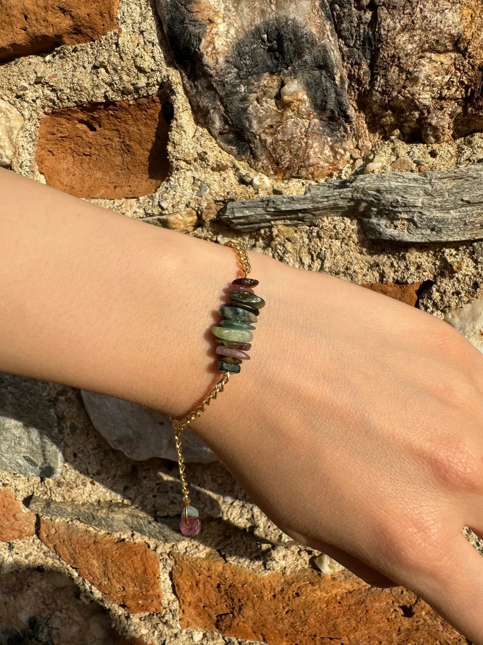 Handmade Tourmaline Bracelet
