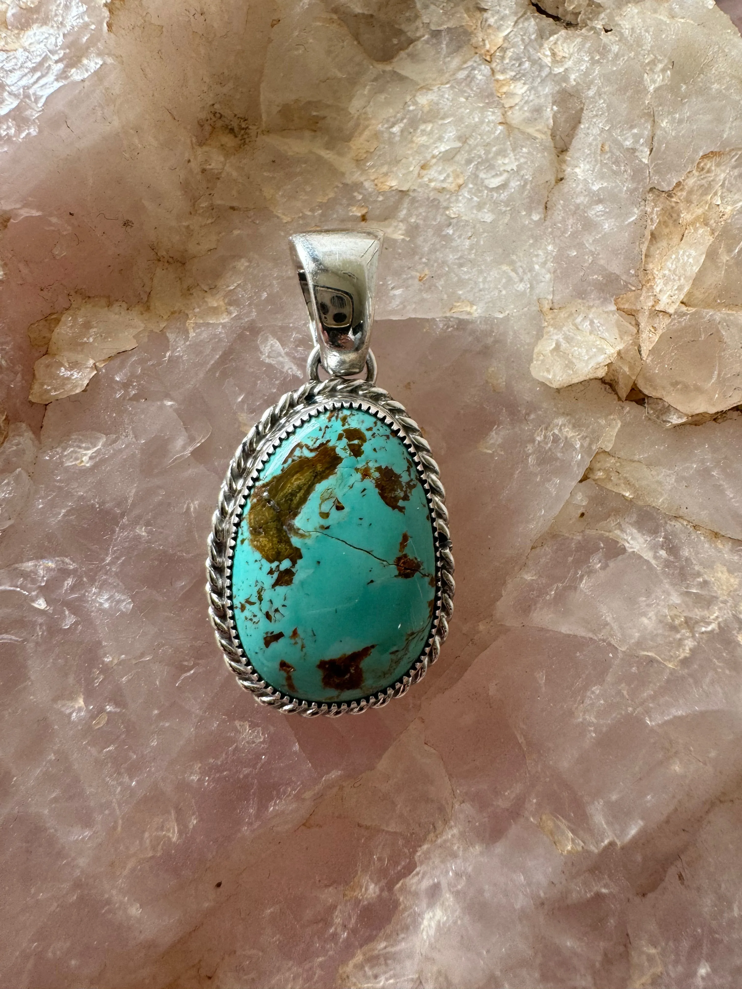 Handmade Turquoise Pendant
