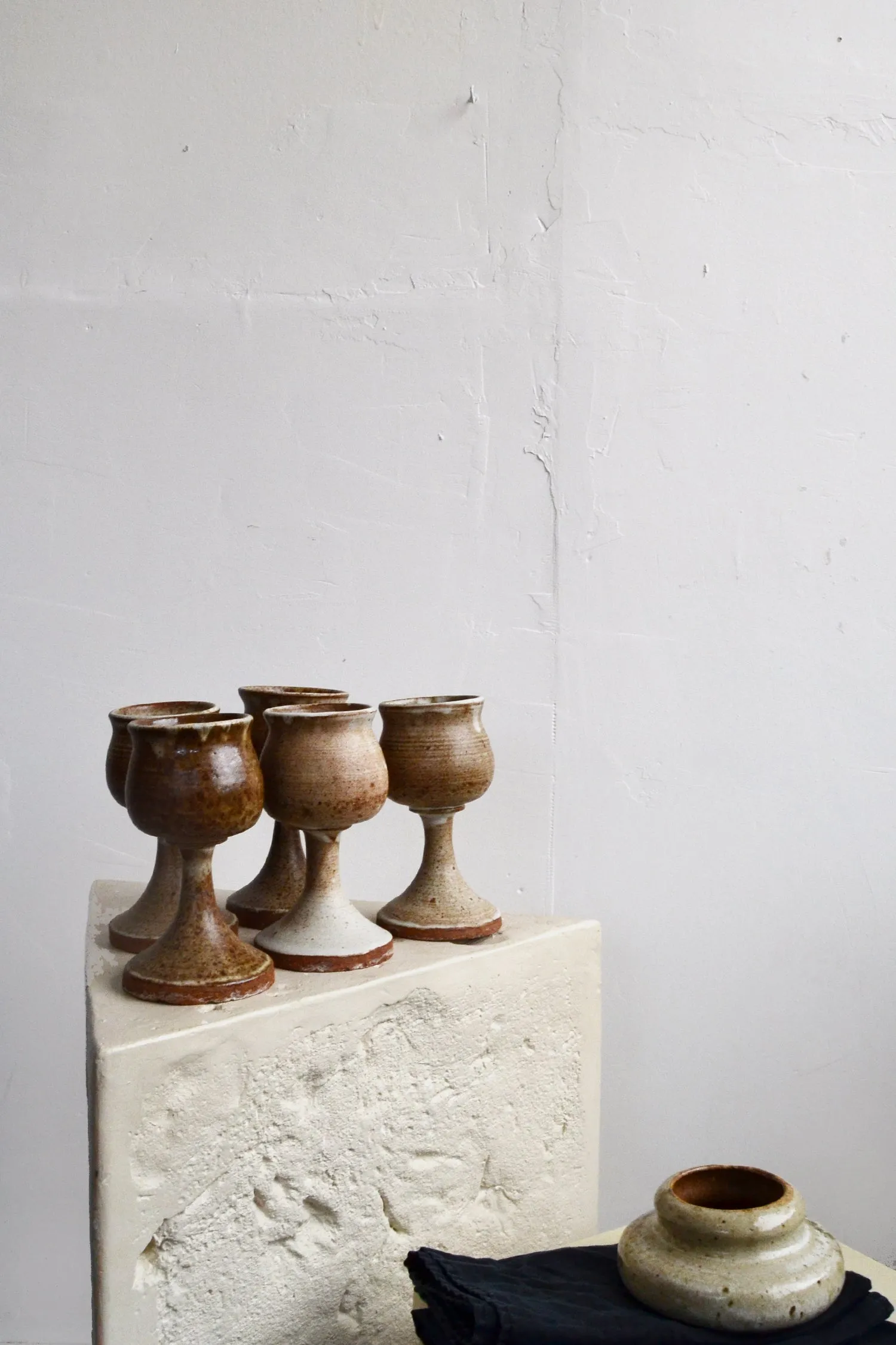 Handmade Vintage Ceramic Glasses