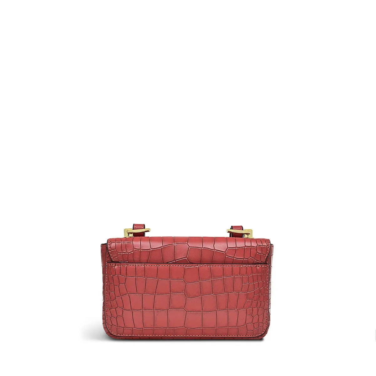 HANLEY CLOSE - FAUX CROC Mini Flapover Cross Body