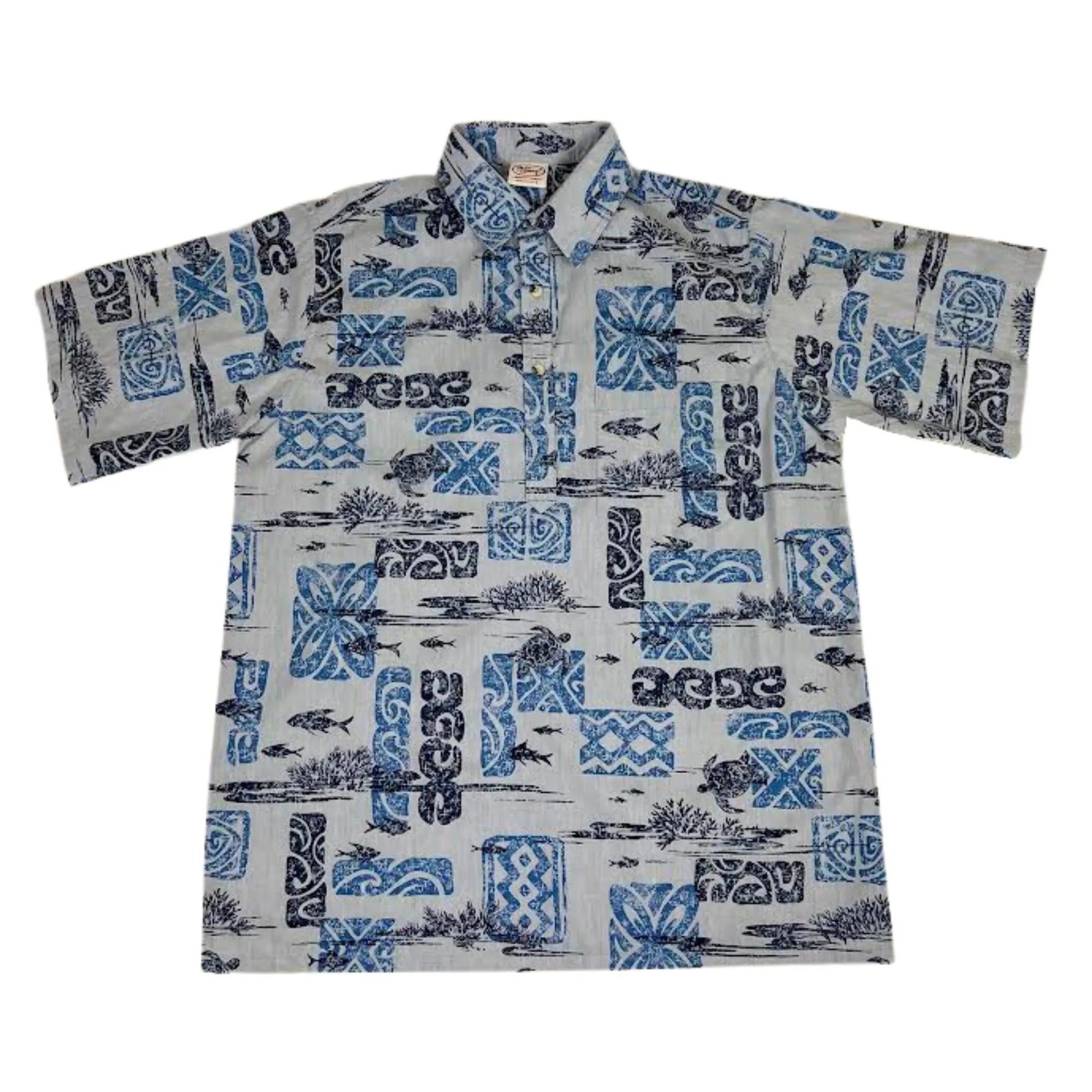 Hawaiian Reef Pullover (Silver)