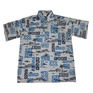 Hawaiian Reef Pullover (Silver)