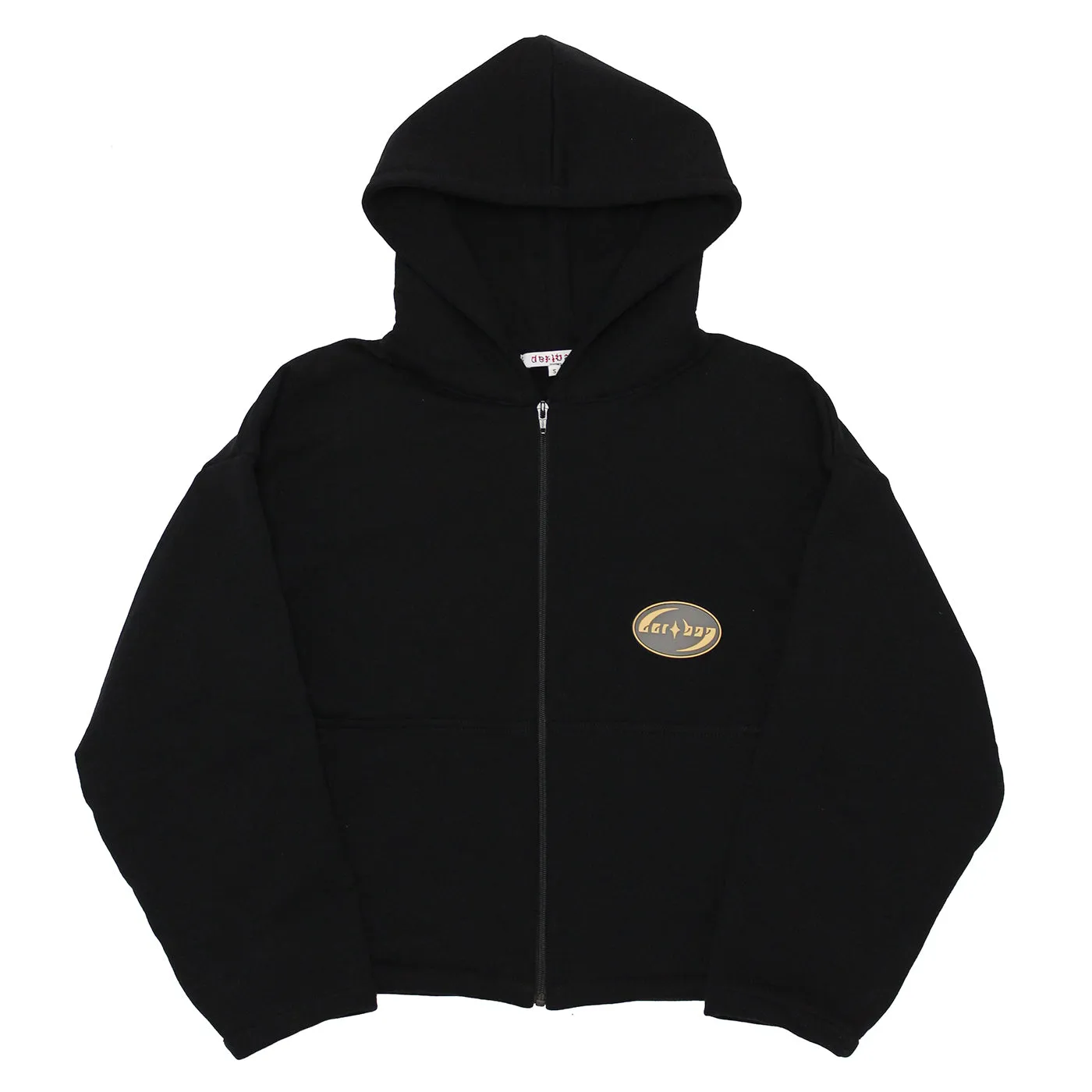 Heavy Zip Up Hoodie (Black French Terry)