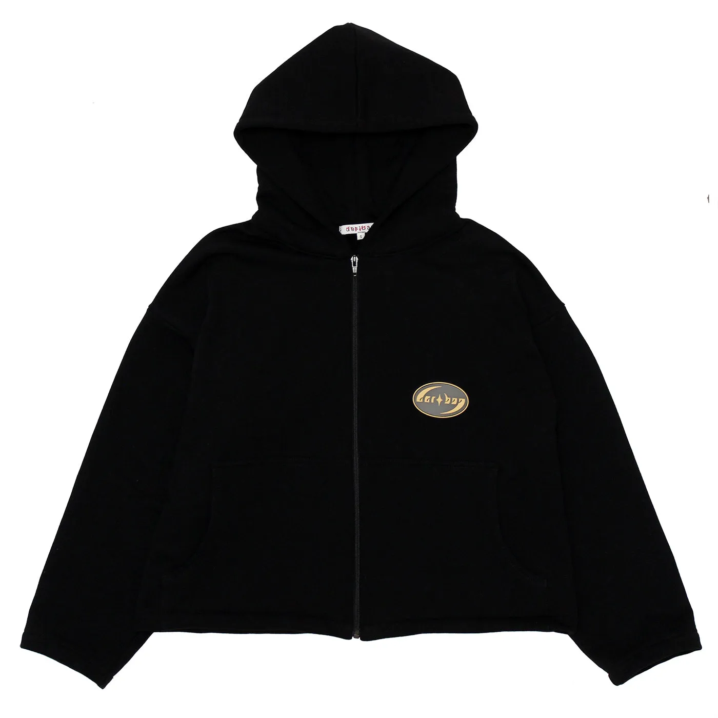 Heavy Zip Up Hoodie (Black French Terry)