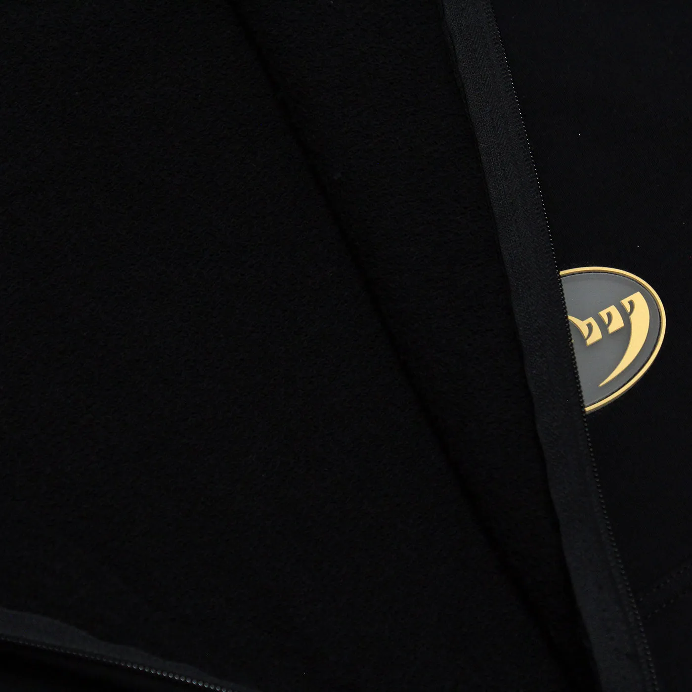 Heavy Zip Up Hoodie (Black French Terry)