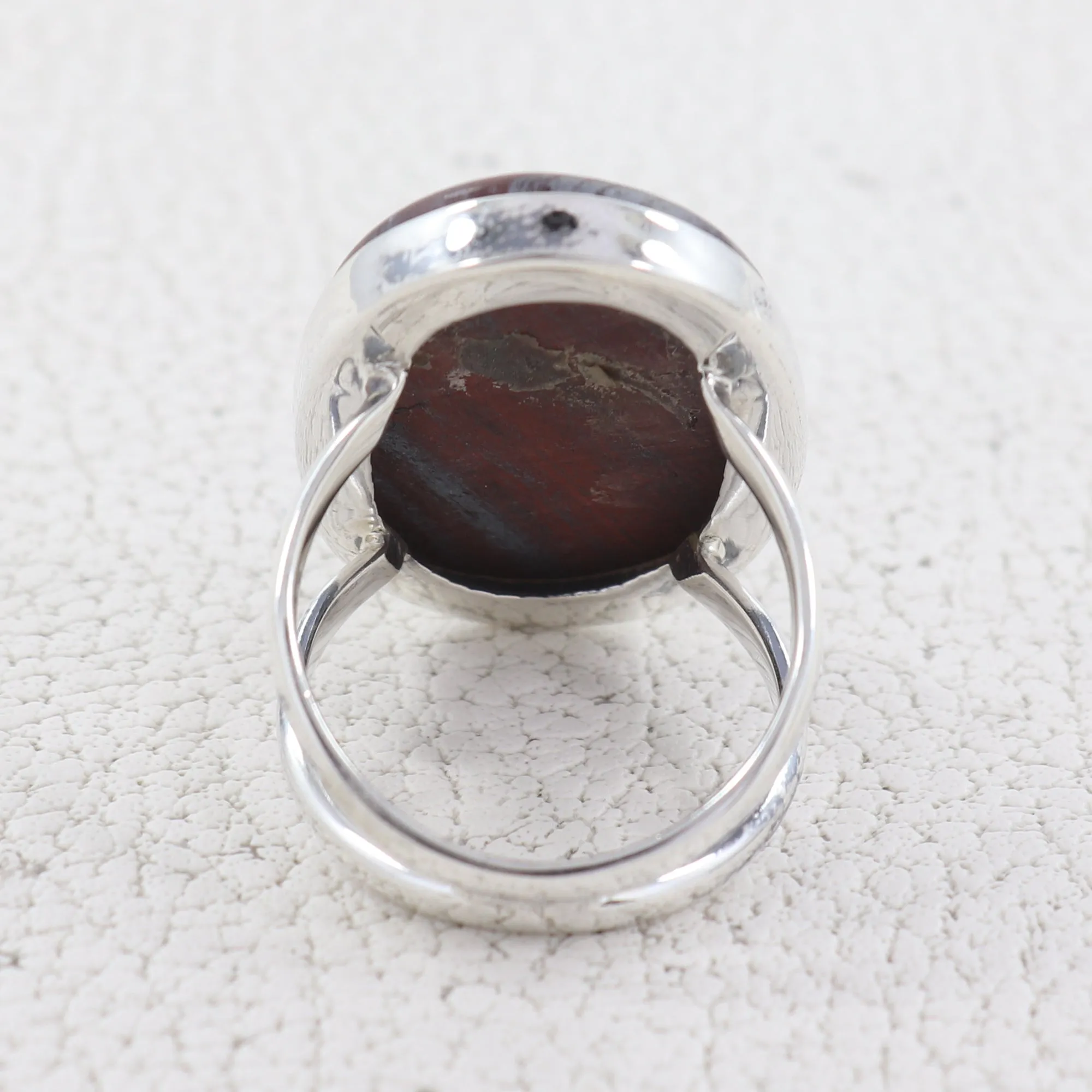 Hematite Ring 925 Sterling Silver