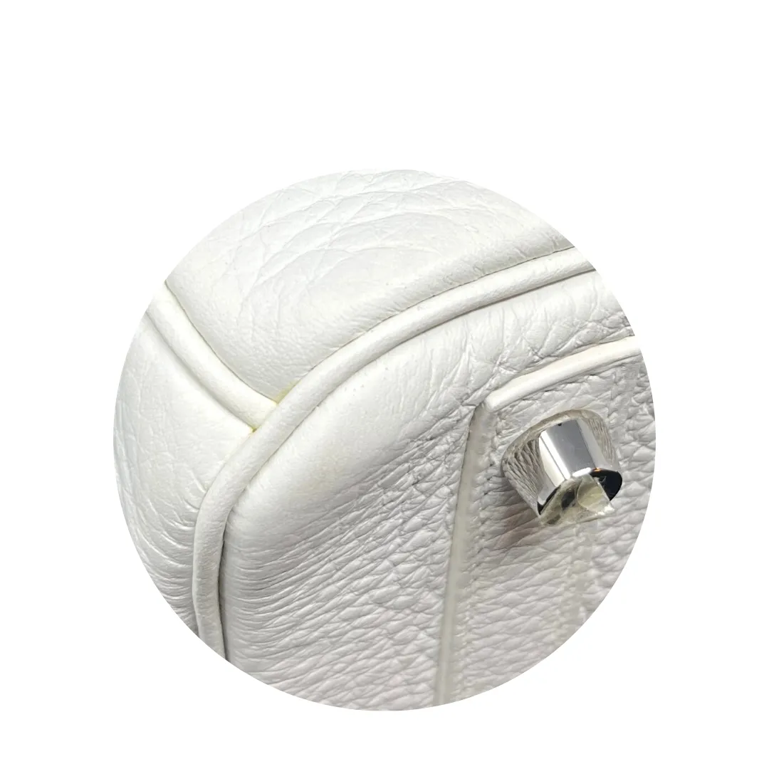 Hermès Clemence Birkin 30 White
