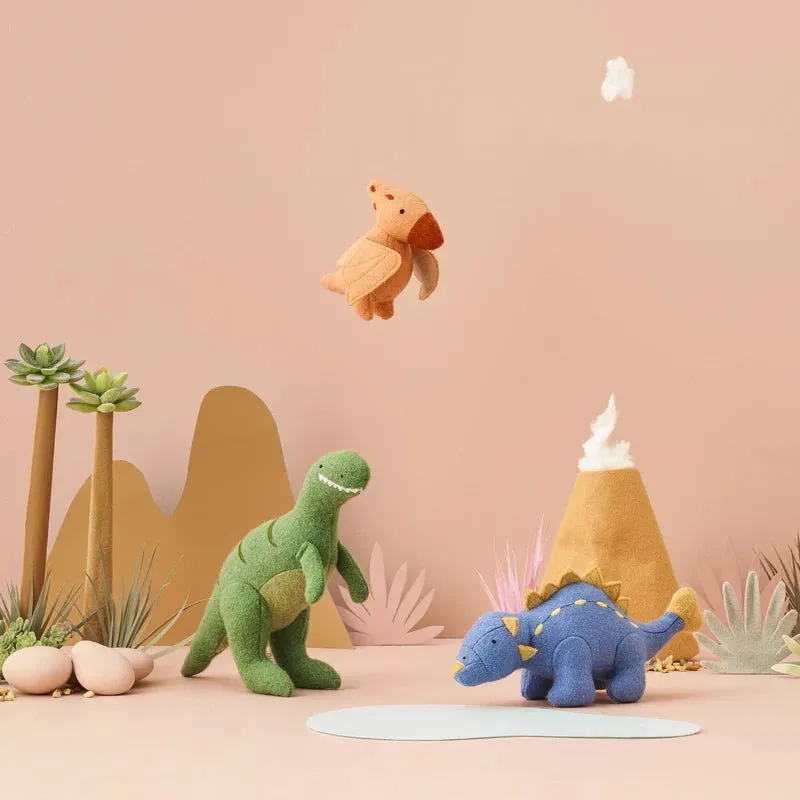 Holdie Folk Prehistoric Animals (Set of 3) by Olliella