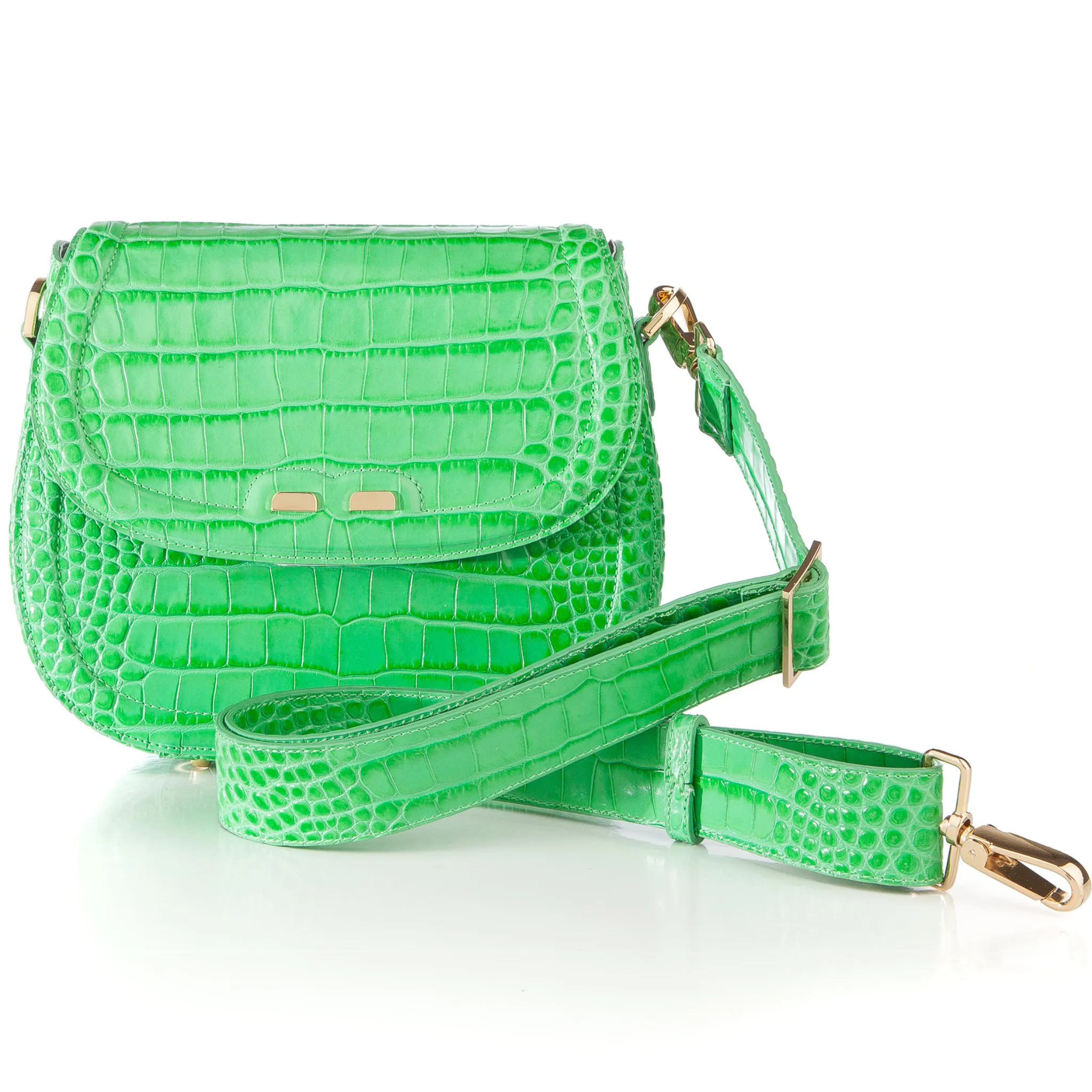 Holmes in Kelly Green Croc