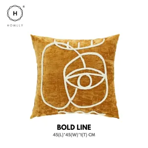 Homlly Houndstooth Bold Line Decorative Pillow Cushion Covers